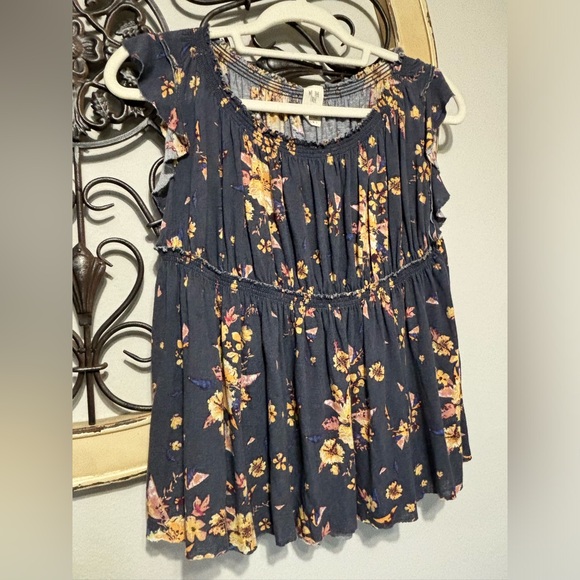 We The Free Floral Off The Shoulder Top - Picture 3 of 8